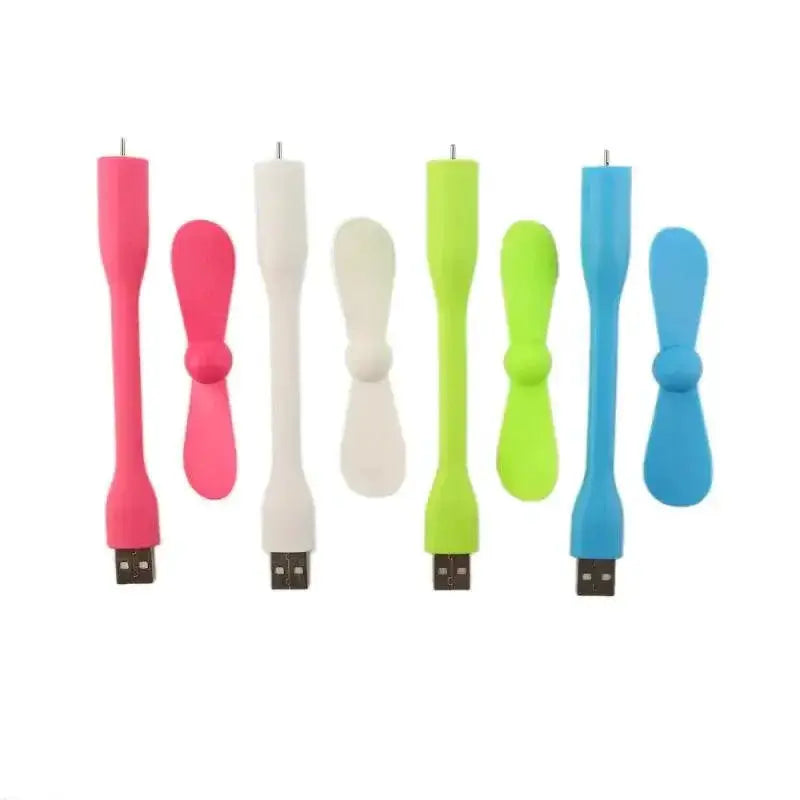 Mini Portable USB LED Lamp and USB Fan for Reading
