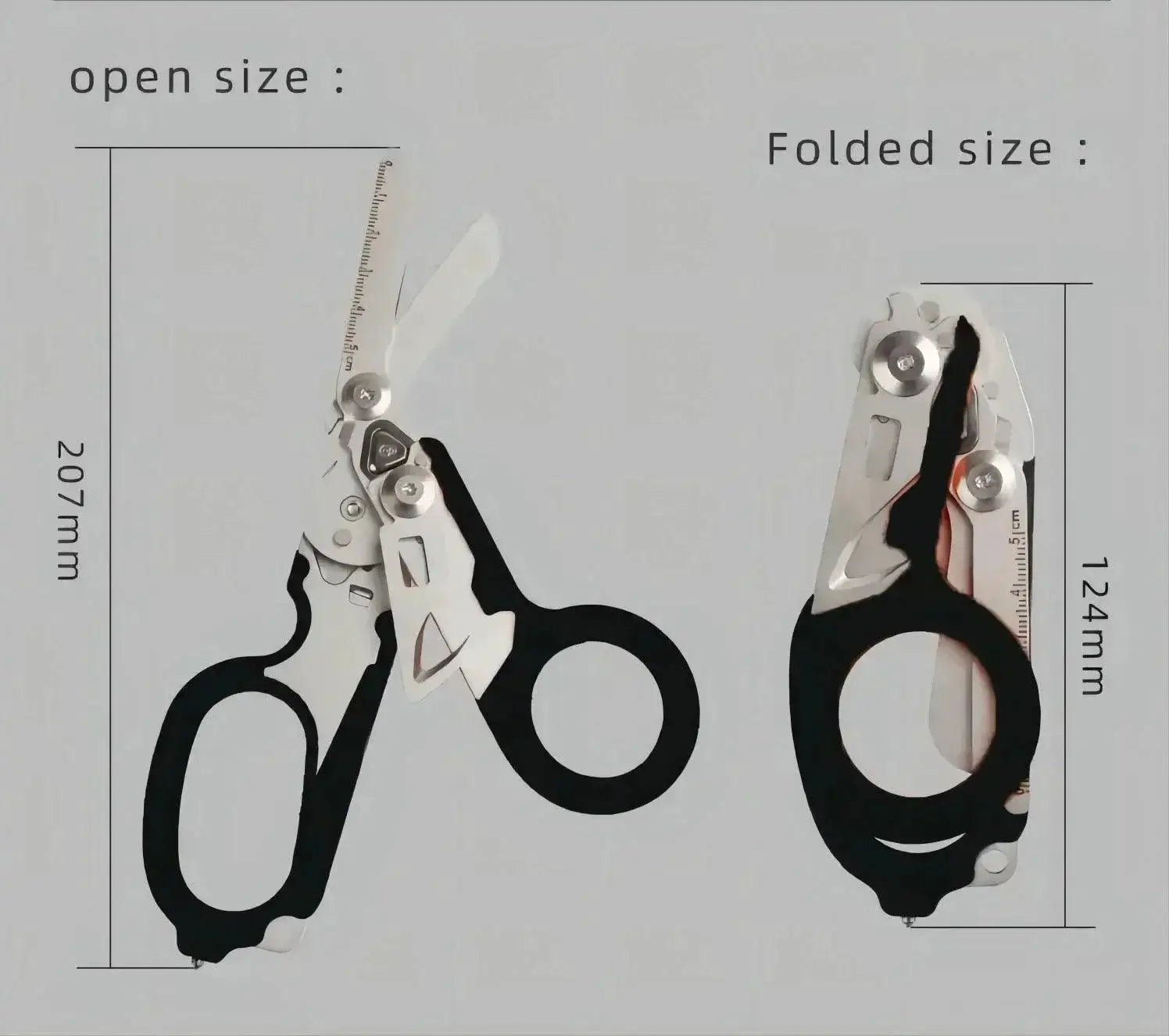 Mini Raptors Shears Ultimate Compact Survival Scissors