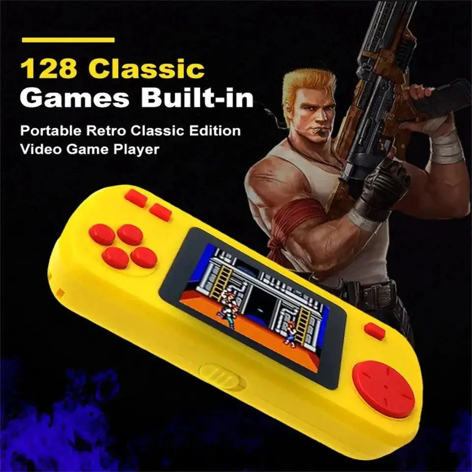 Mini Retro Handheld Console 128 Classic Games Portable
