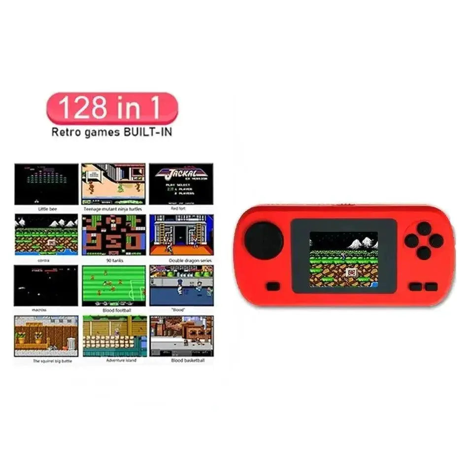 Mini Retro Handheld Console 128 Classic Games Portable
