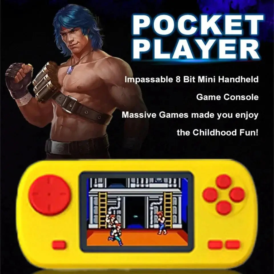 Mini Retro Handheld Console 128 Classic Games Portable