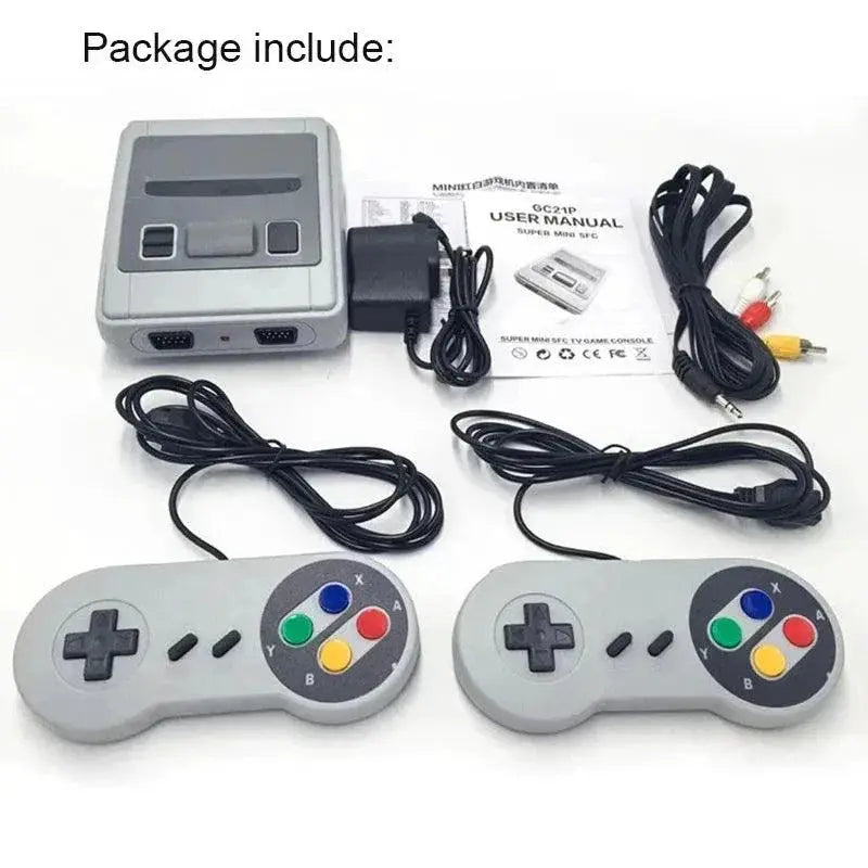 Mini Retro SNES Video Game Console For Home Use Portable