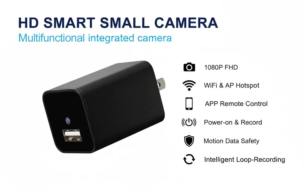 Mini Security Camera 1080P HD With Motion Detection Remote Viewing Discreet