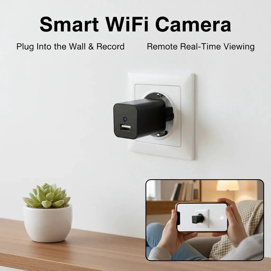 Mini Security Camera 1080P HD With Motion Detection Remote Viewing Discreet