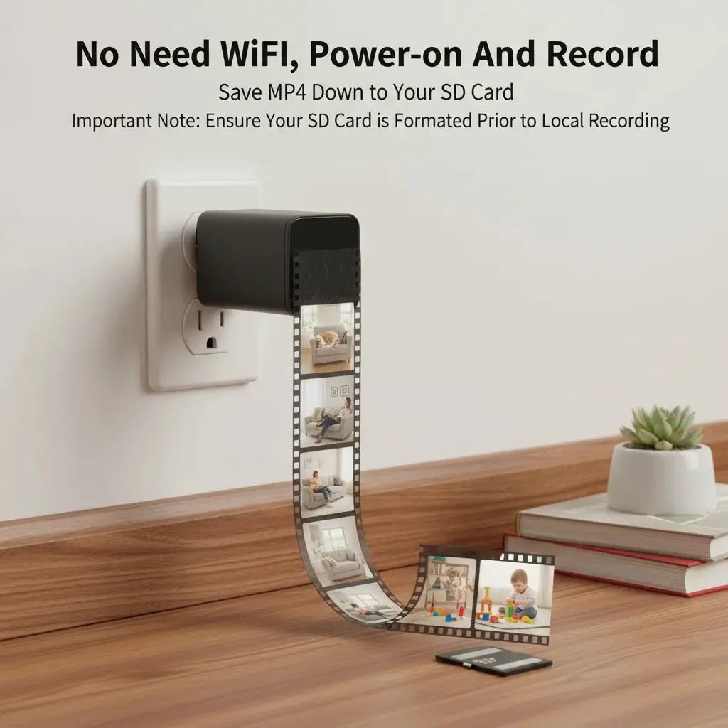 Mini Security Camera 1080P HD With Motion Detection Remote Viewing Discreet