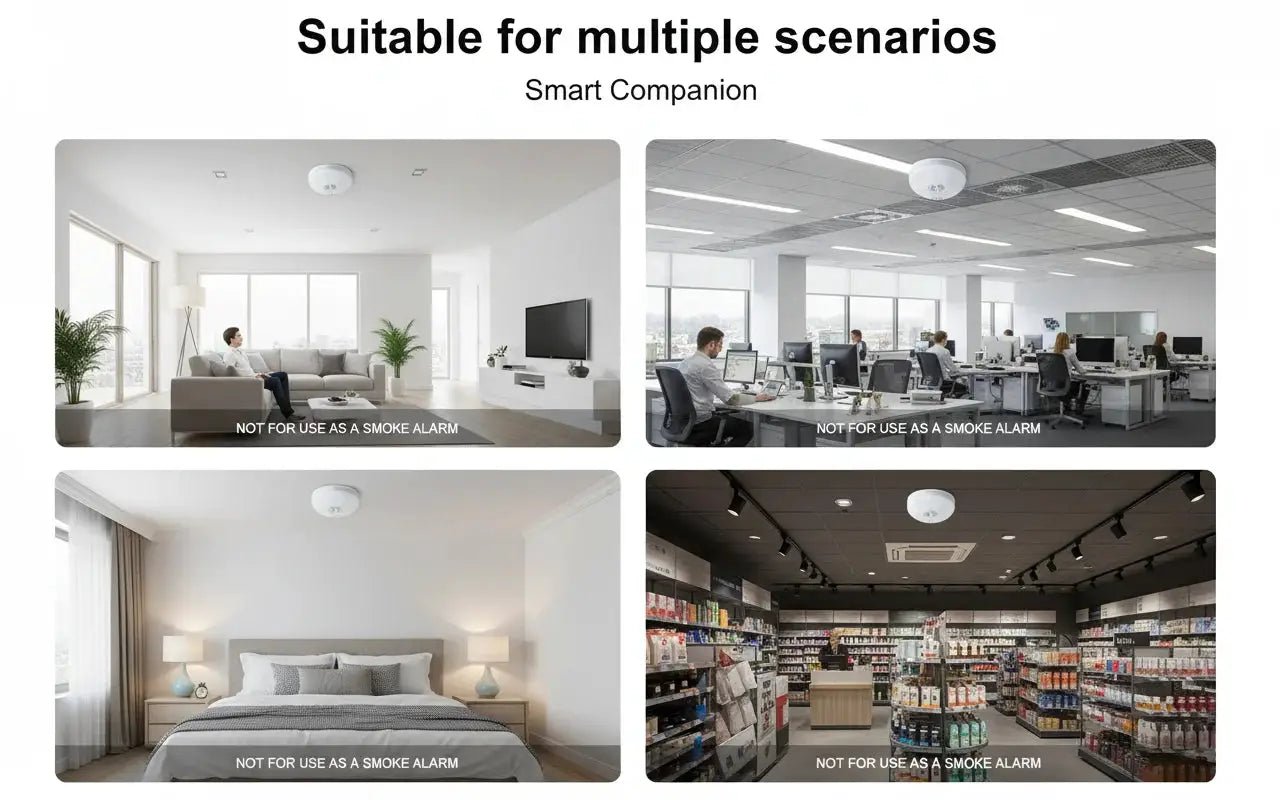 Mini Security Camera 1080P HD With WiFi Motion Detection Ceiling Mount Always On