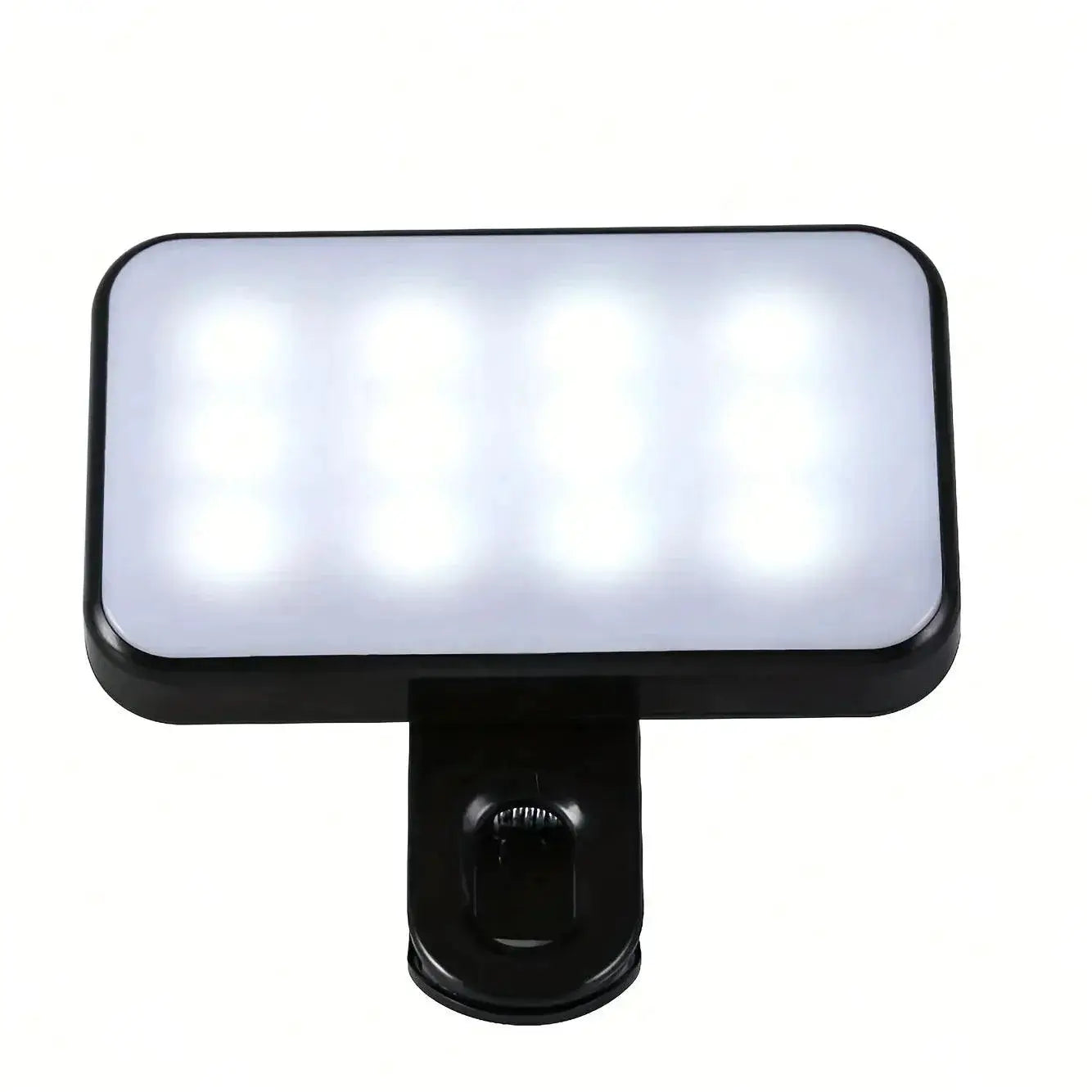 Mini Selfie Light Clip On With Adjustable Brightness