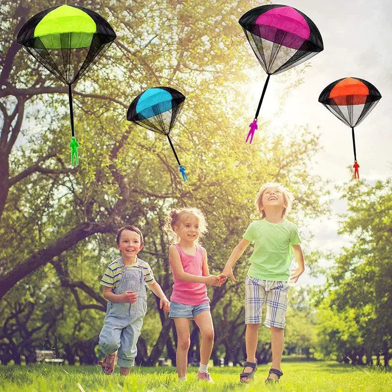 Mini Soldier Parachute Outdoor Educational Toy For Kids