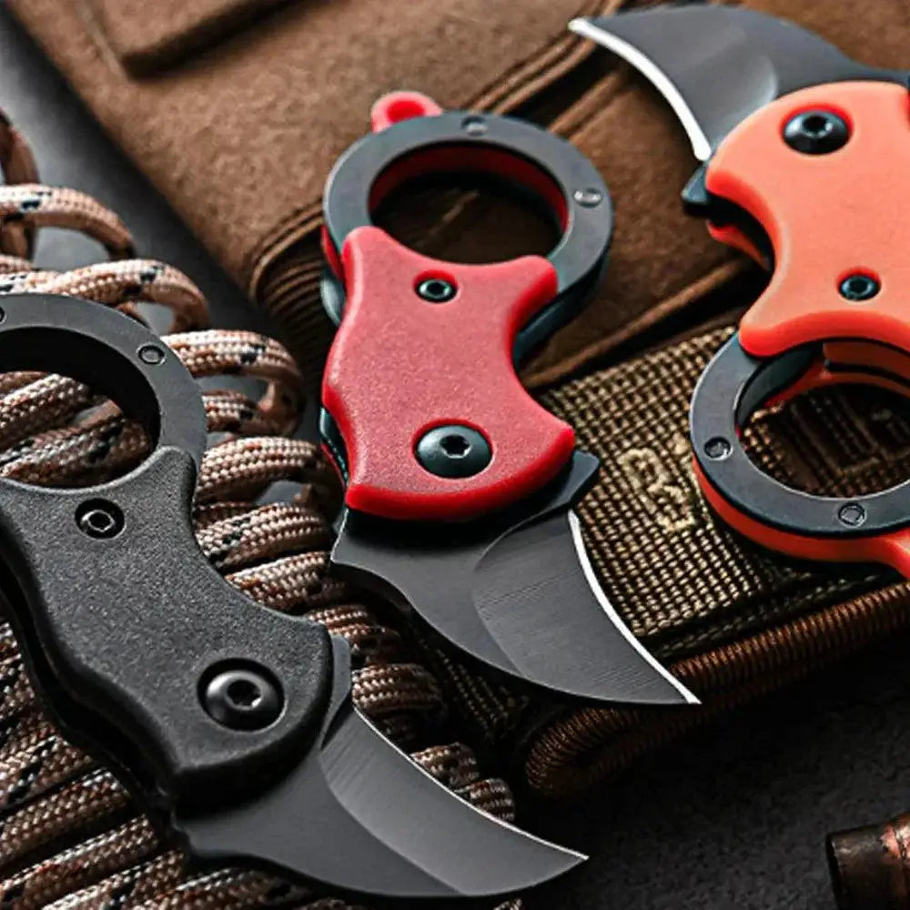 Mini Stainless Steel Keychain Pocket Knife for Camping