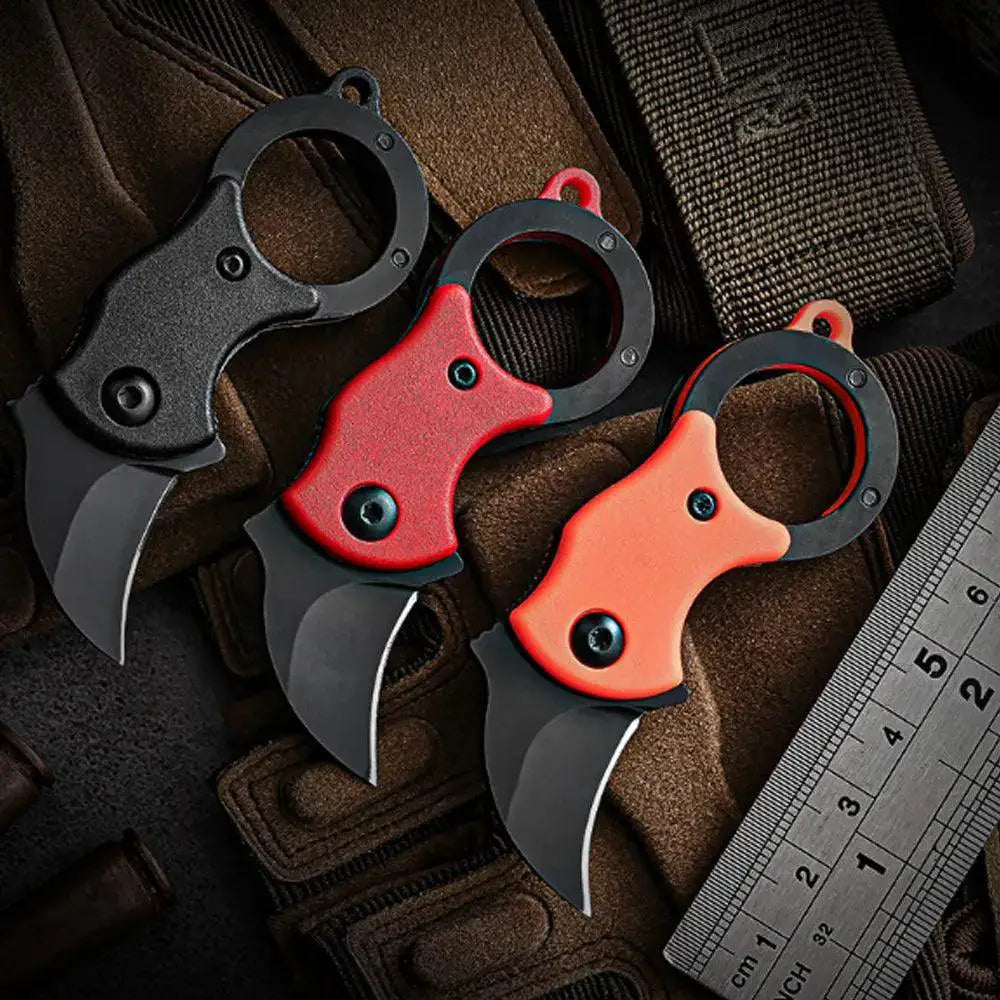Mini Stainless Steel Keychain Pocket Knife for Camping