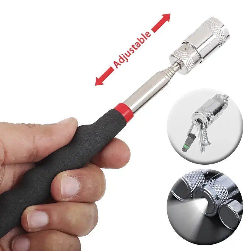 Mini Telescopic Magnetic Pickup Tool Extendable Pen For Car Repairs Grabs Nuts