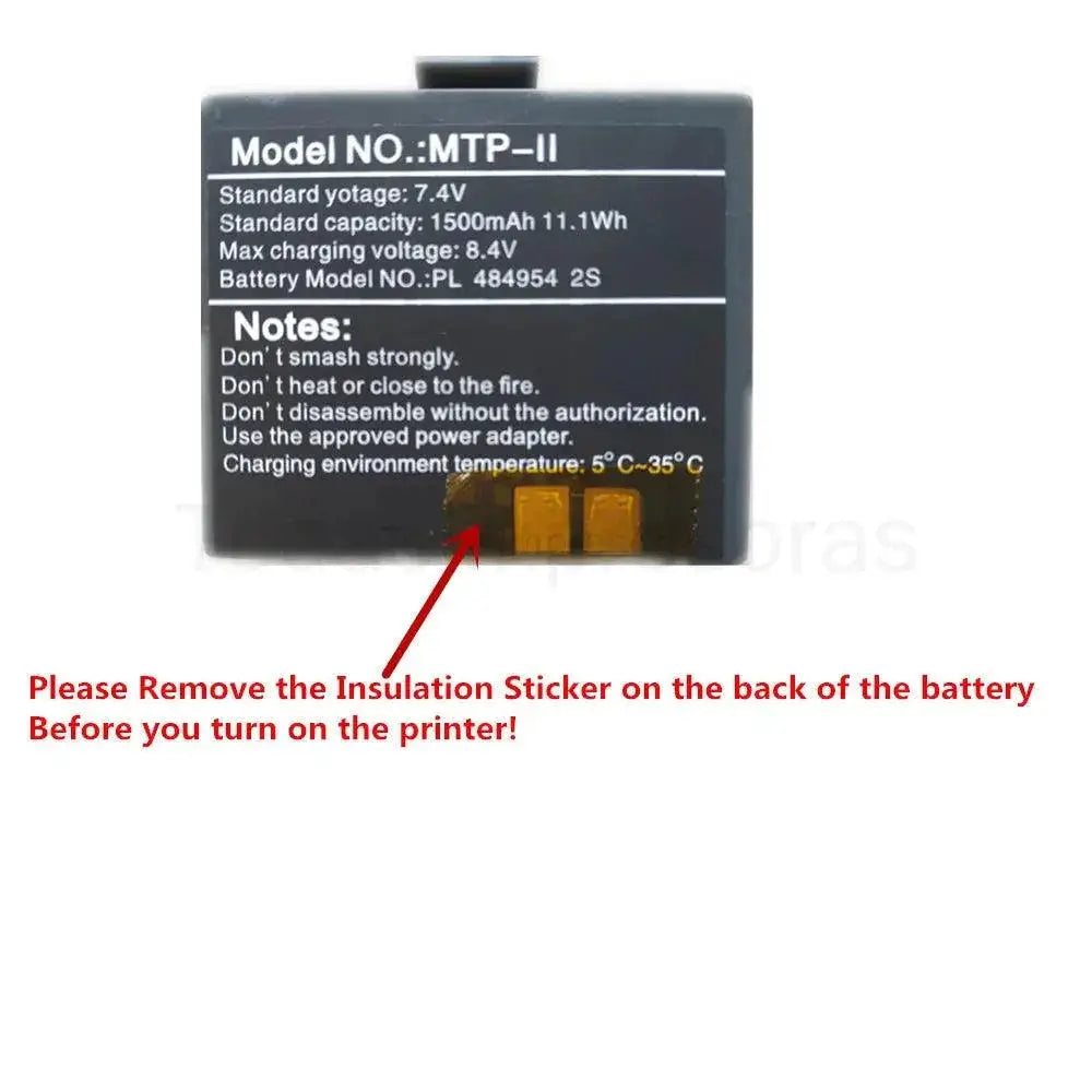 Mini Bluetooth Thermal Printer Portable For Receipts