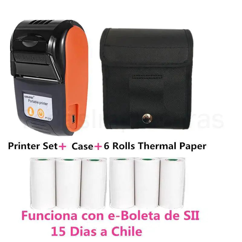 Mini Bluetooth Thermal Printer Portable For Receipts