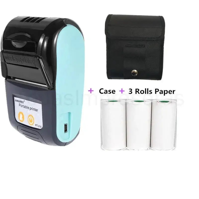Mini Bluetooth Thermal Printer Portable For Receipts
