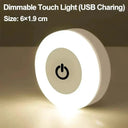 Mini Touch Sensor Night Light USB Rechargeable Lamp Cozy