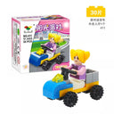 Mini Transport Educational Building Blocks for Kids Learning