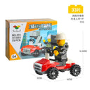 Mini Transport Educational Building Blocks for Kids Learning