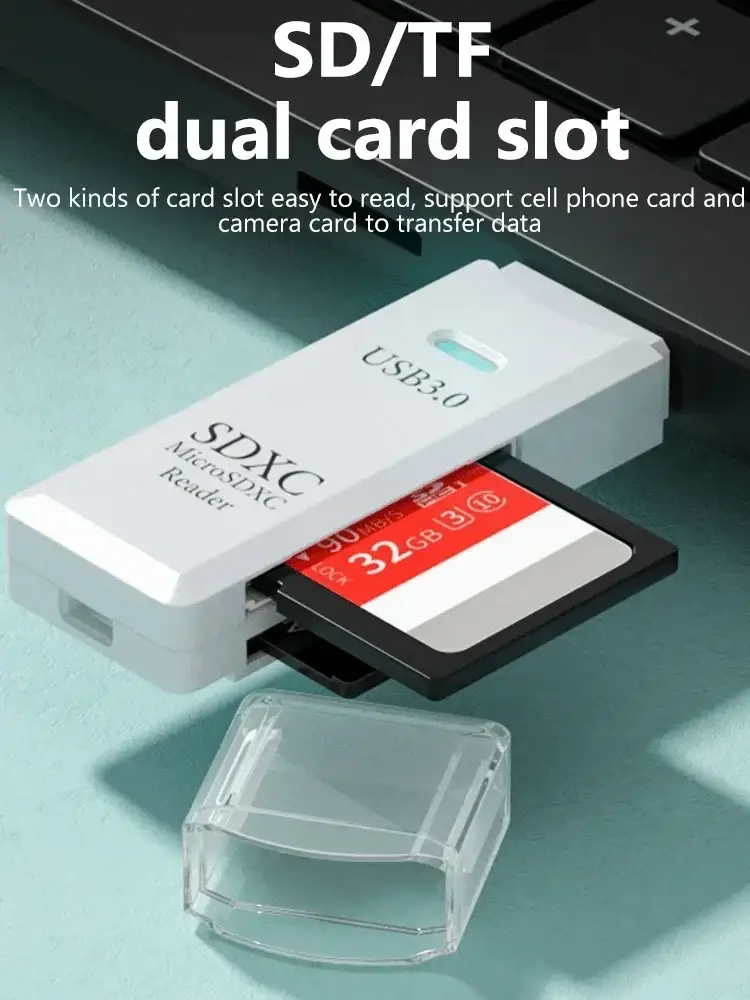 Mini USB 3.0 Card Reader for Micro SD TF High Speed