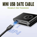 Mini USB Cable for Fast Data Transfers and Charging High-Speed
