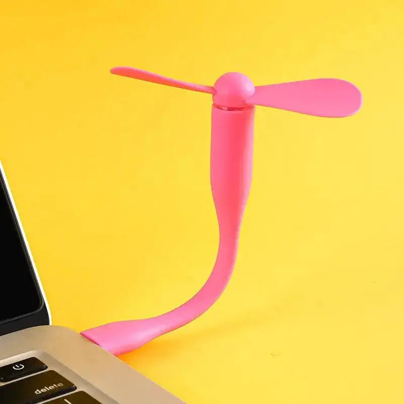 Mini USB Fan Flexible Bendable Cooling Portable Gadget