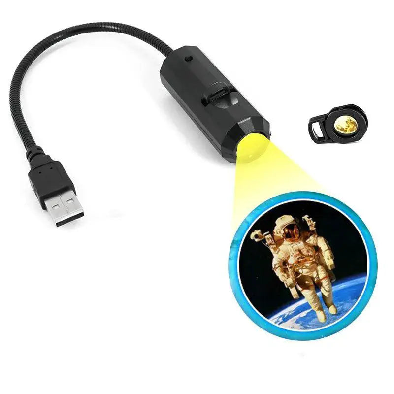 Mini USB Galaxy Star Projector Lamp For Home Decor