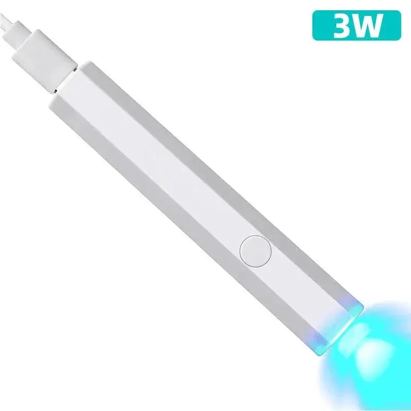 Mini UV LED Nail Lamp Handheld Gel Dryer For Quick Gel Cures
