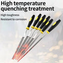 Mini Woodworking File Set Precision Shaping Tools Kit