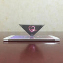 Miniature 3D Hologram Projector for Smartphones Portable