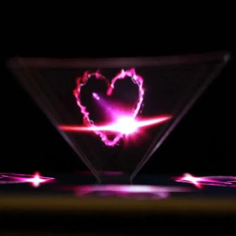 Miniature 3D Hologram Projector for Smartphones Portable