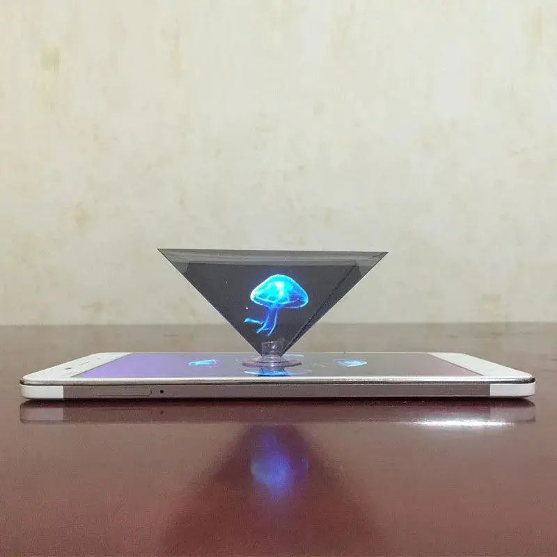 Miniature 3D Hologram Projector for Smartphones Portable
