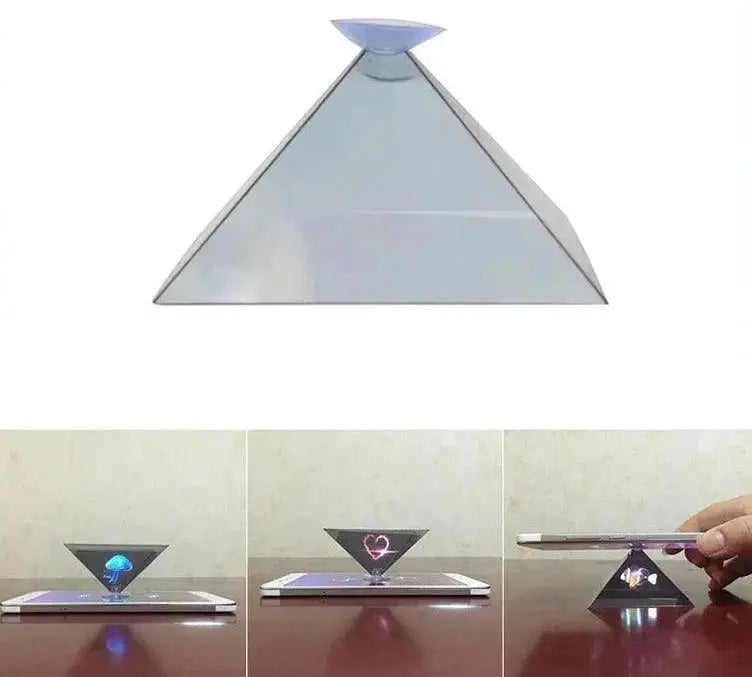 Miniature 3D Hologram Projector for Smartphones Portable