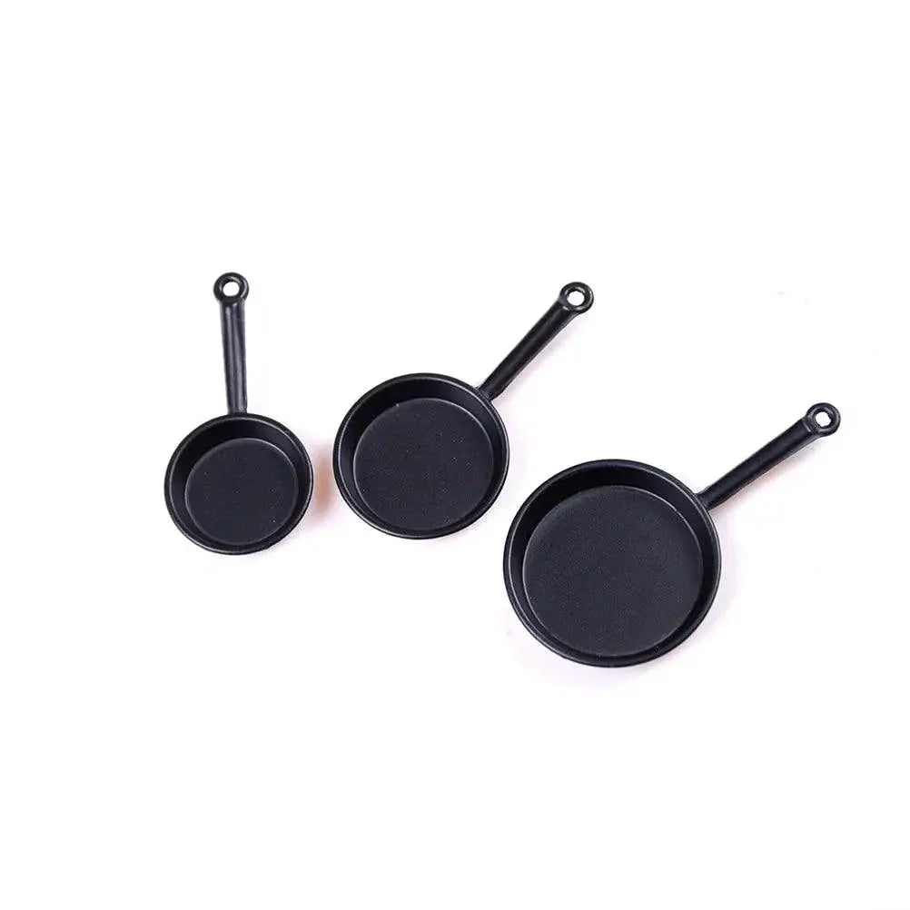 Miniature Rose Gold Cooking Set For 1 To 12 Scale Dollhouse