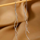Elegant Fringe Earrings for Women Office