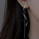 Elegant Fringe Earrings for Women Office