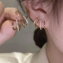 Elegant Fringe Earrings for Women Office