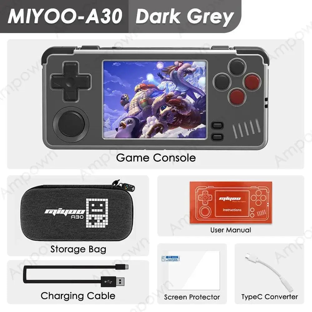 Miyoo A30 Handheld Retro Game Console 2.8 Inch Emulator