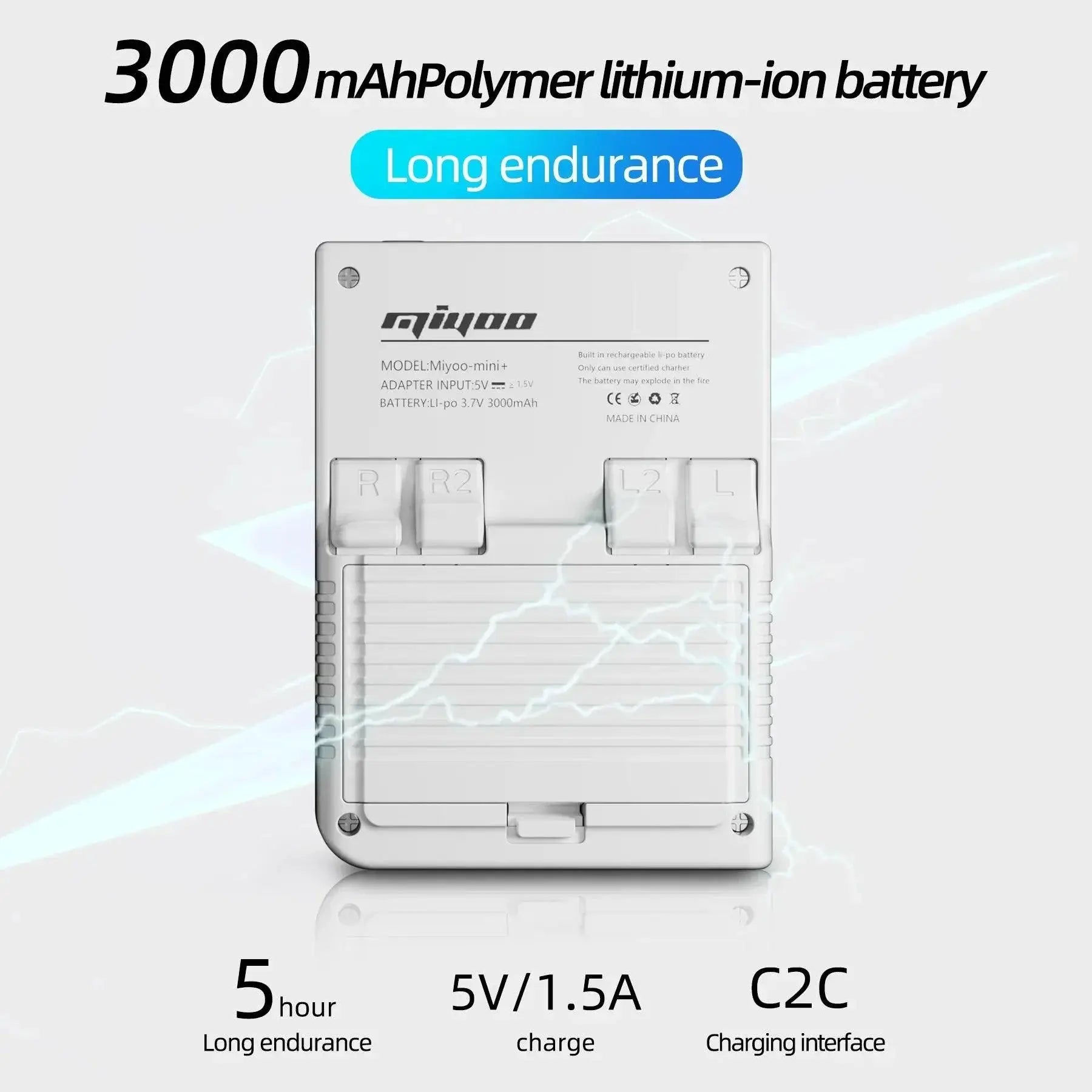Miyoo Mini Plus Portable Retro Gaming Console 3.5 Inch Ips
