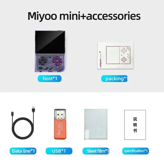 MIYOO Mini Plus Retro Handheld Game Console Classic Fun