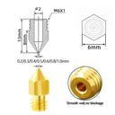 MK8 Brass Nozzle Set: Precision Upgrade for 3D Printing