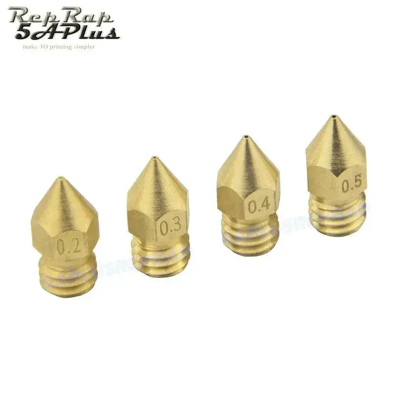 MK8 Brass Nozzle Set For 3D Printing Precision Upgrade