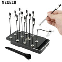 Model Painting Stand Base Holder With 12 Piece Clip Set