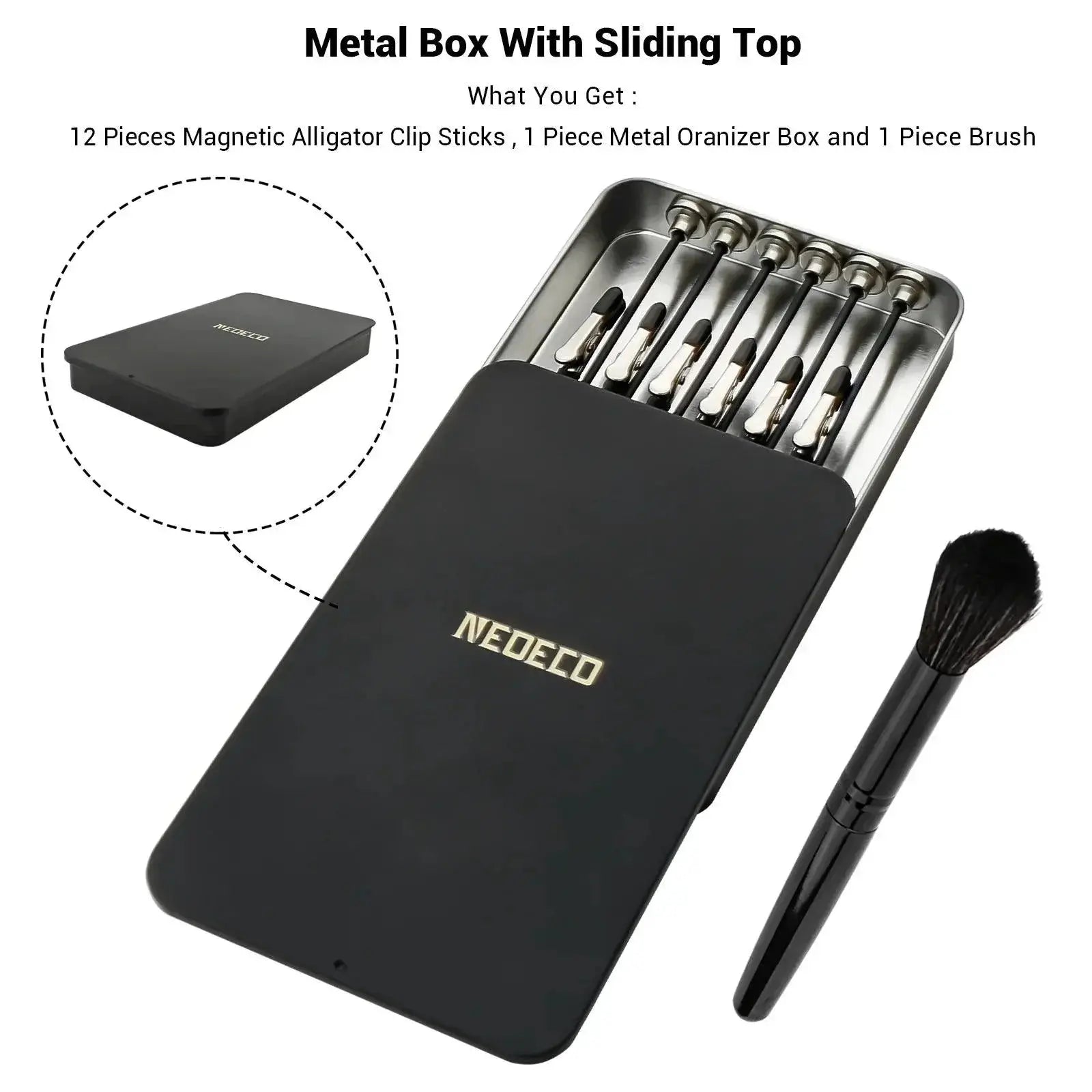 Model Painting Stand Base Holder With 12 Piece Clip Set
