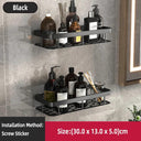 Modern Bathroom Corner Shelf: Space-Saving Storage Rack