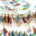 Modern Girl Vintage Stickers: Enhance DIY Creativity & Flair