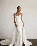 Boho Mermaid Wedding Dress for Brides