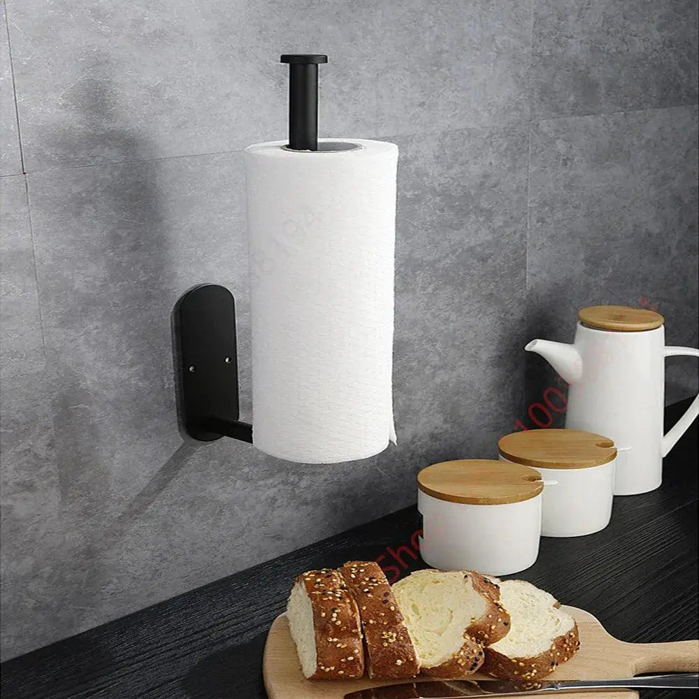 Stainless Steel Kitchen Rack Wall Mounted Paper Holder