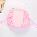 Modern Women Drawstring Cosmetic Bag Portable Waterproof Makeup Organizer