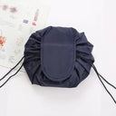 Modern Women Drawstring Cosmetic Bag Portable Waterproof Makeup Organizer