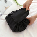 Modern Women Drawstring Cosmetic Bag Portable Waterproof Makeup Organizer