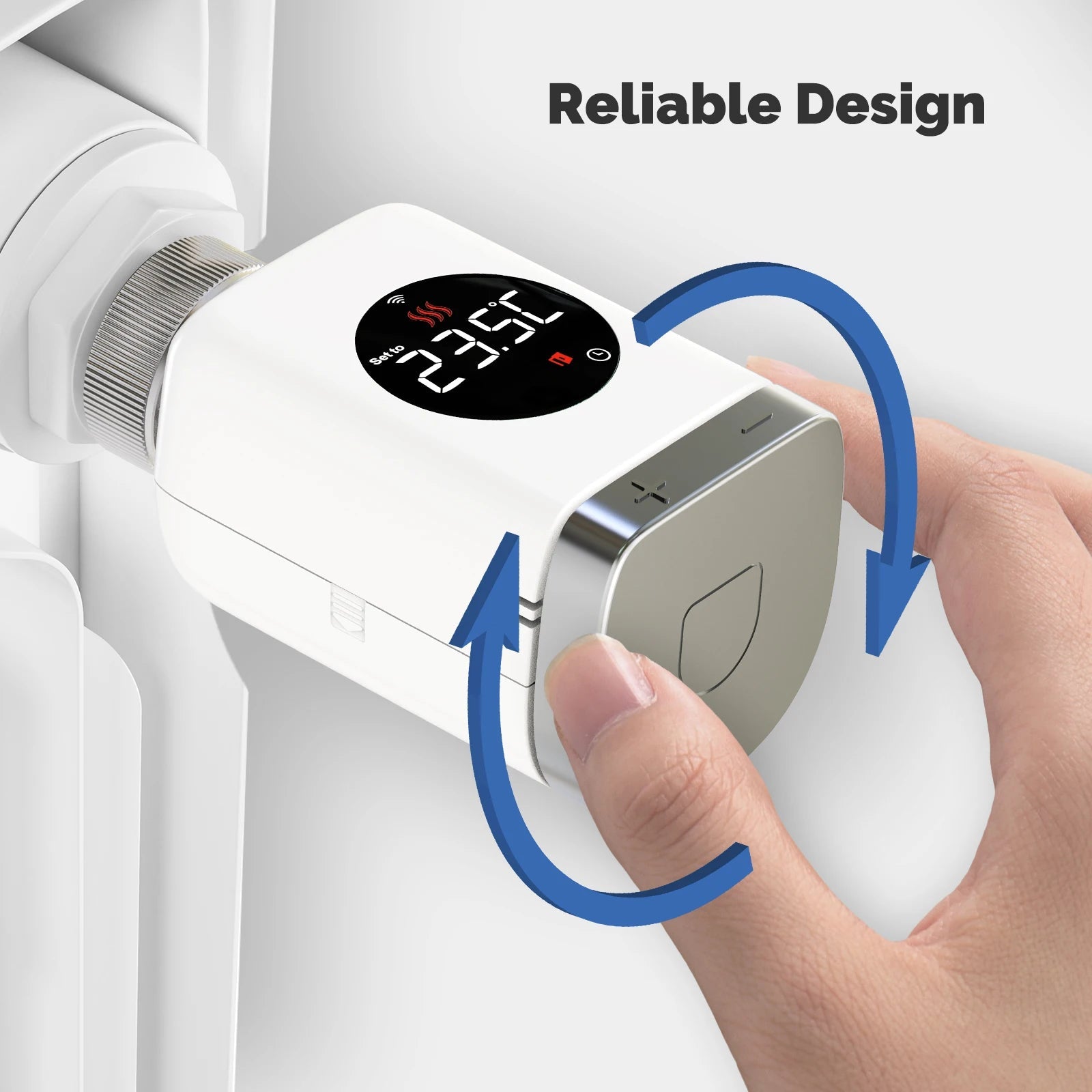 MOES Tuya Smart WiFi ZigBee Thermostatic Radiator Valve TRV - App Remote Control